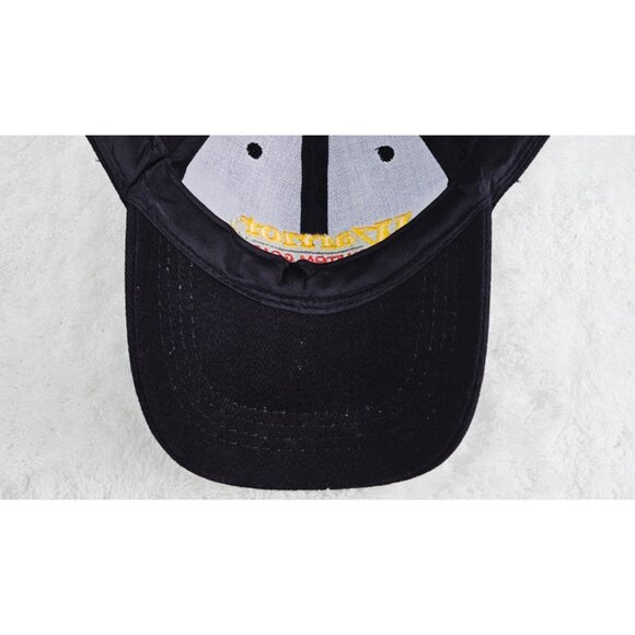 Warrior Custom Golf Promotional Advertising Black Baseball Cap Hat Adjustable - Picture 10 of 11